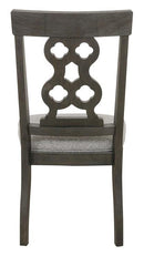 Arasina Side Chair in Dark Pewter (Set of 2) - Furniture Now (CA)