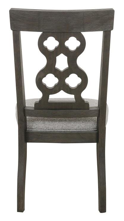 Arasina Side Chair in Dark Pewter (Set of 2) - Furniture Now (CA)