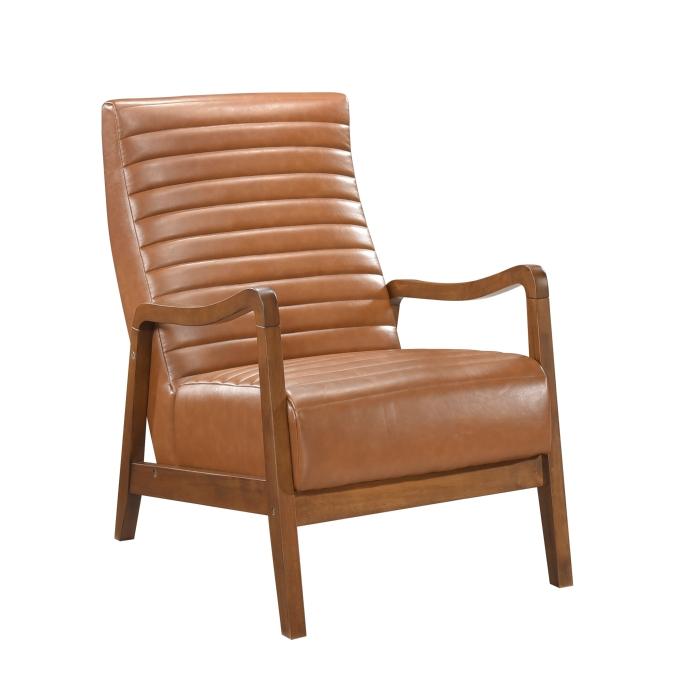 1226BRW-1-Seating Accent Chair - Furniture Now (CA)