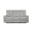 9610GY-3 - Double Reclining Sofa - Furniture Now (CA)