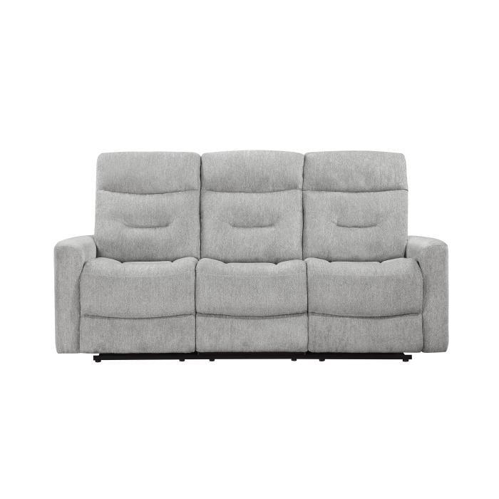 9610GY-3 - Double Reclining Sofa - Furniture Now (CA)