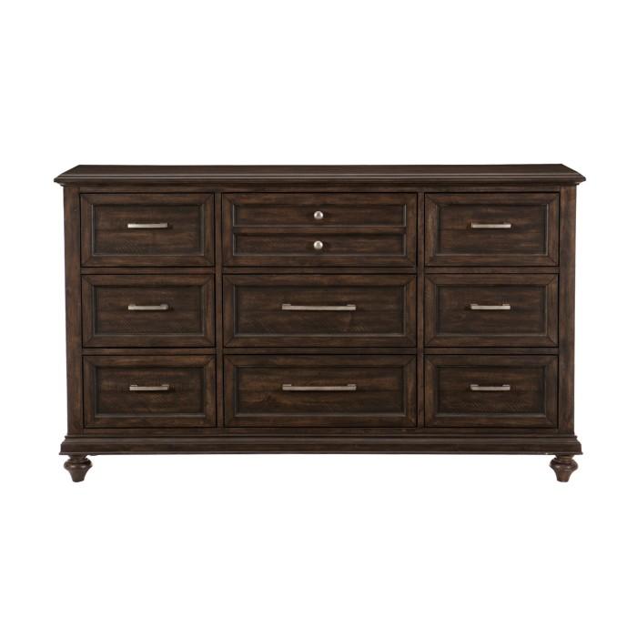 Cardona Dresser in Driftwood Charcoal 1689-5 - Furniture Now (CA)