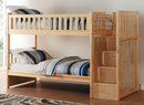 Bartly Bunk Bed w/ Reversible Storage in Natural B2043SB-1 - Furniture Now (CA)