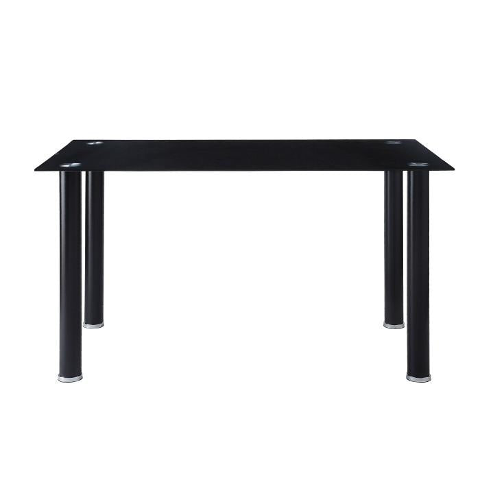 5538BK - (2)Dining Table, Glass Top - Furniture Now (CA)