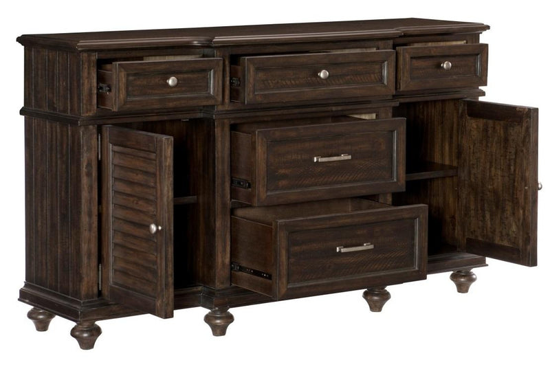 Cardano Buffet/Server in Charcoal 1689-55 - Furniture Now (CA)