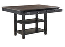 Baywater Counter Height Table in Natural and Black 5705BK-36 - Furniture Now (CA)
