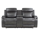 9456DG-2 - Double Reclining Love Seat with Center Console - Furniture Now (CA)