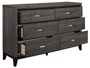 Davi Dresser in Gray 1645-5 - Furniture Now (CA)