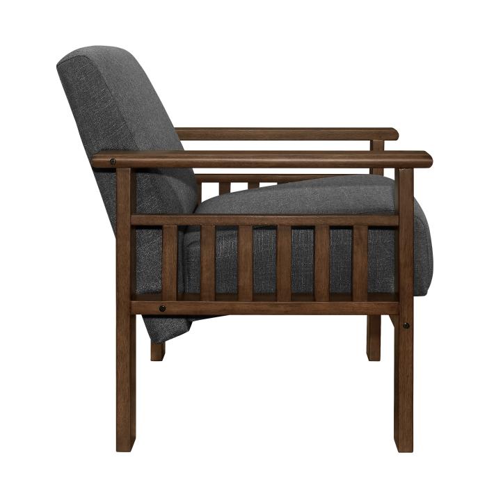 Helena Accent Chair with Storage Arms - Furniture Now (CA)