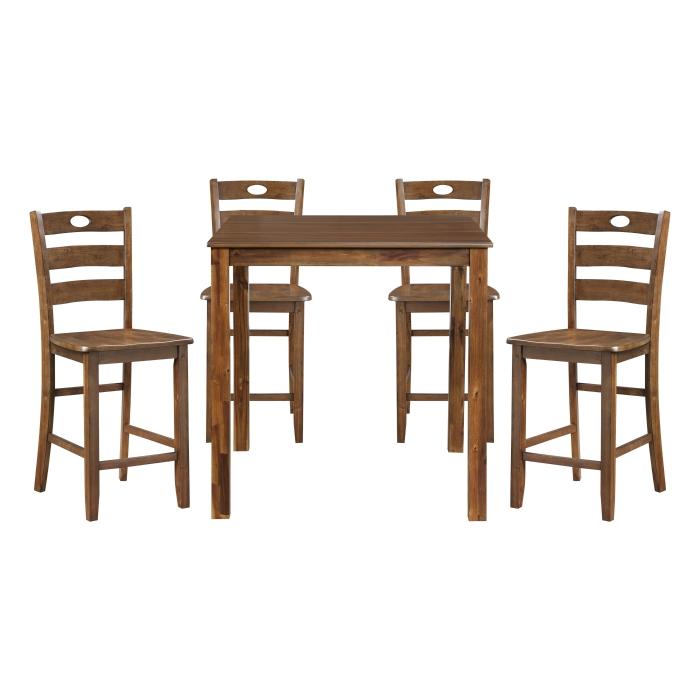 5891-36 - 5-Piece Pack Counter Height Set - Furniture Now (CA)