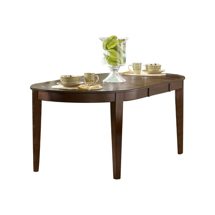 586-76 - Oval Dining Table - Furniture Now (CA)