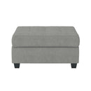 9507GRY-4 - Storage Ottoman - Furniture Now (CA)
