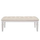Allura Bed Bench in White 1916W-FBH - Furniture Now (CA)
