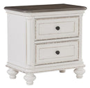 Baylesford Nightstand in Two Tone 1624W-4 - Furniture Now (CA)