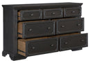 Bolingbrook Dresser in Coffee 1647-5 - Furniture Now (CA)