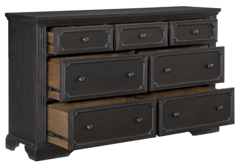 Bolingbrook Dresser in Coffee 1647-5 - Furniture Now (CA)