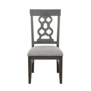 Arasina Side Chair in Dark Pewter (Set of 2) - Furniture Now (CA)