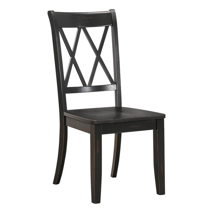 5516BKS - Side Chair, Black - Furniture Now (CA)