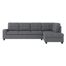 9507DGYSC - (2)2-Piece Reversible Sectional with Drop-Down Cup Holders - Furniture Now (CA)