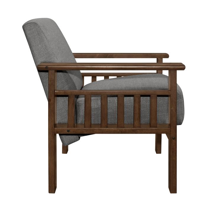 Helena Accent Chair with Storage Arms - Furniture Now (CA)