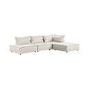 9237BE4SC - (4)4-Piece Modular Sectional - Furniture Now (CA)