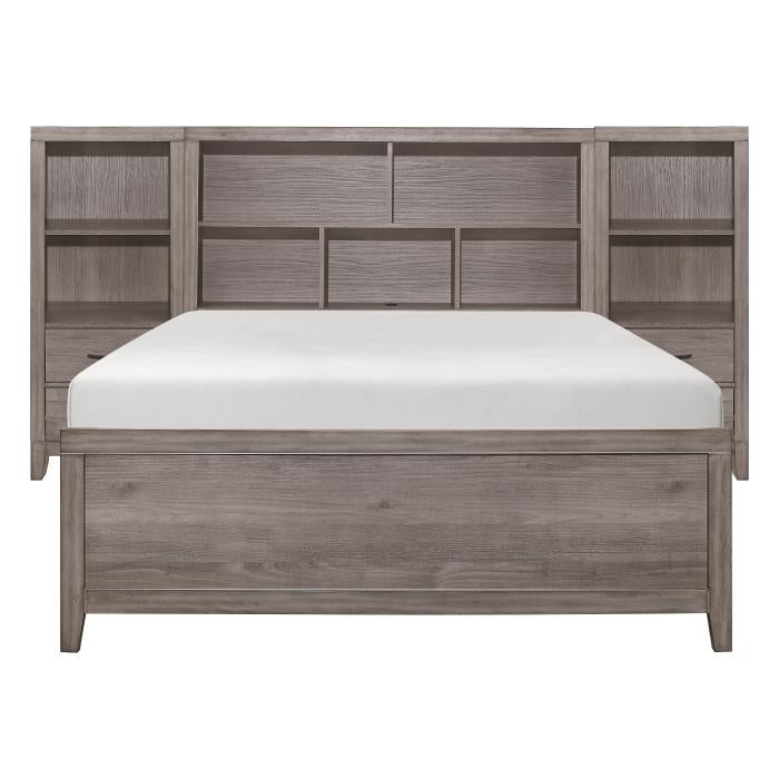 2042NBFWB - 3pc Set Full Wall Bed (FB+2PNS) - Furniture Now (CA)