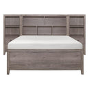 2042NBFWBT - 4pc Set Full Wall Bed with Toy Boxes (FB+2PNS+TFT) - Furniture Now (CA)