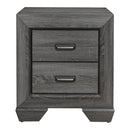 Beechnut 2 Drawer Nightstand in Gray 1904GY-4 - Furniture Now (CA)