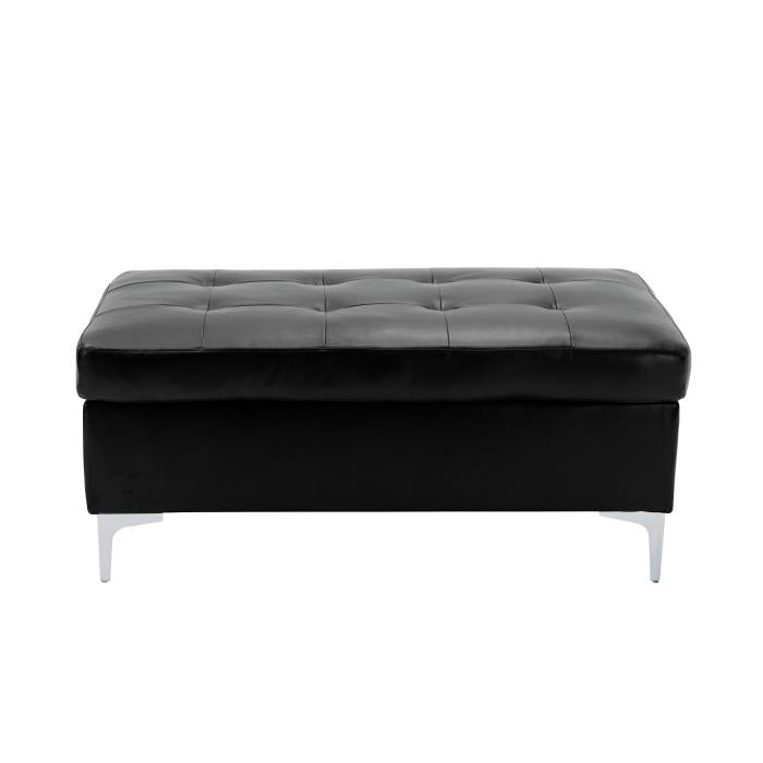 8378BLK-4 - Ottoman - Furniture Now (CA)