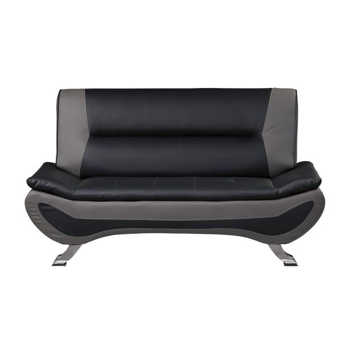 8219BLK-2 - Love Seat - Furniture Now (CA)