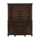 Cardano Buffet & Hutch in Charcoal 1689-50 - Furniture Now (CA)