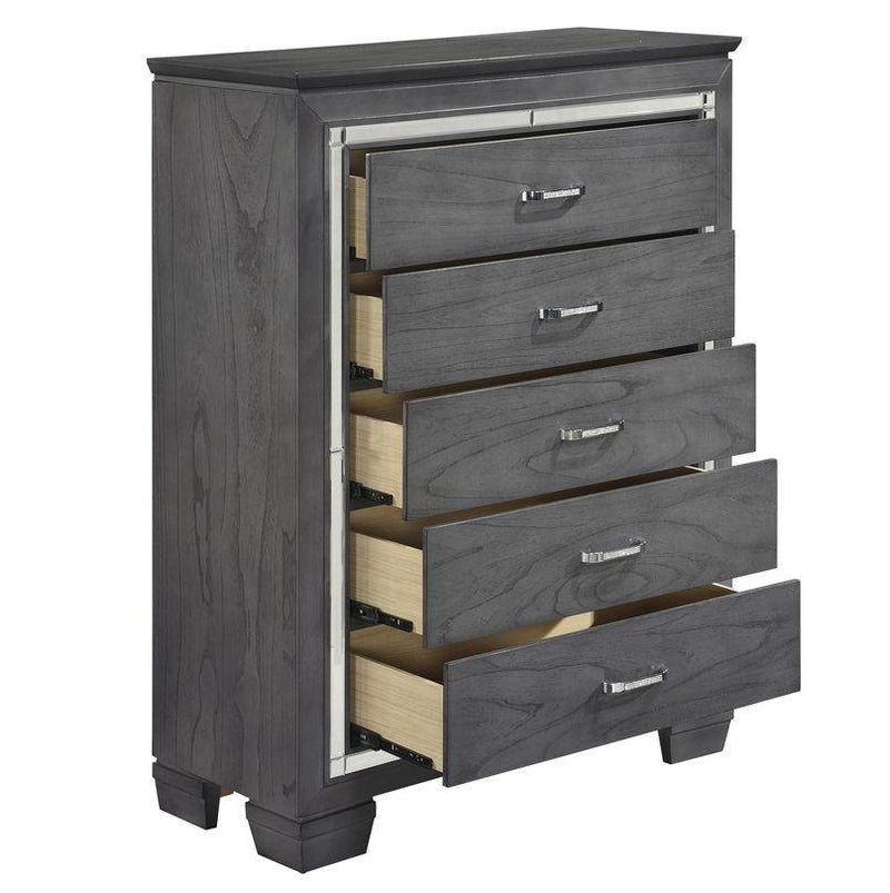 Allura Chest in Gray 1916GY-9 - Furniture Now (CA)