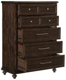 Cardona Chest in Driftwood Charcoal 1689-9 - Furniture Now (CA)