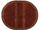 Deryn Park Round Dining Table in Dark Cherry 2243-76 - Furniture Now (CA)