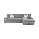 9624GY22LRC - (2)2-Piece Sectional with Right Chaise - Furniture Now (CA)