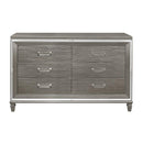 Tamsin Dresser in Silver Grey Metallic 1616-5