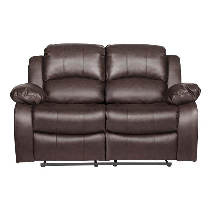 9700BRW-2 - Double Reclining Love Seat - Furniture Now (CA)