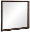Cardona Mirror in Driftwood Charcoal 1689-6 - Furniture Now (CA)