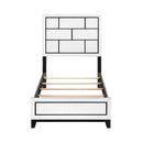 1645WHT-1-Youth (2) Twin Bed - Furniture Now (CA)