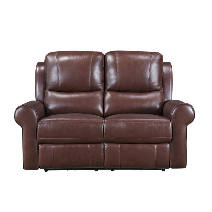 8546BR-2PWH - Power Double Reclining Love Seat with Power Headrests - Furniture Now (CA)
