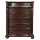Cavalier Chest in Dark Cherry 1757-9 - Furniture Now (CA)