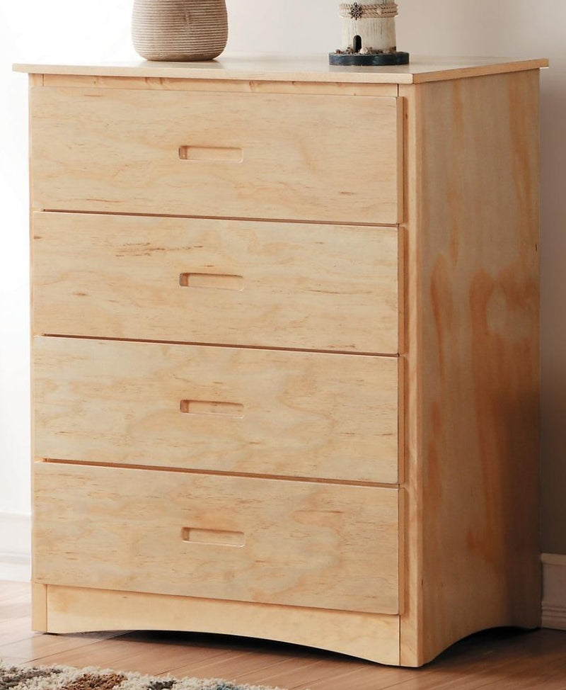 Bartly 4 Drawer Chest in Natural B2043-9 - Furniture Now (CA)