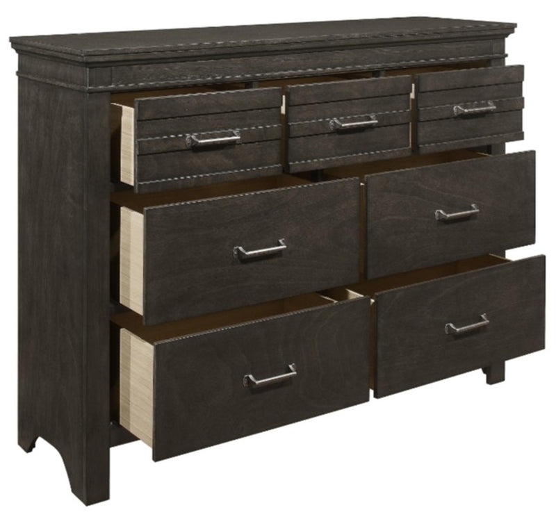 Blaire Farm Dresser in Saddle Brown Wood 1675-5 - Furniture Now (CA)