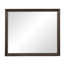 Cardona Mirror in Driftwood Charcoal 1689-6 - Furniture Now (CA)