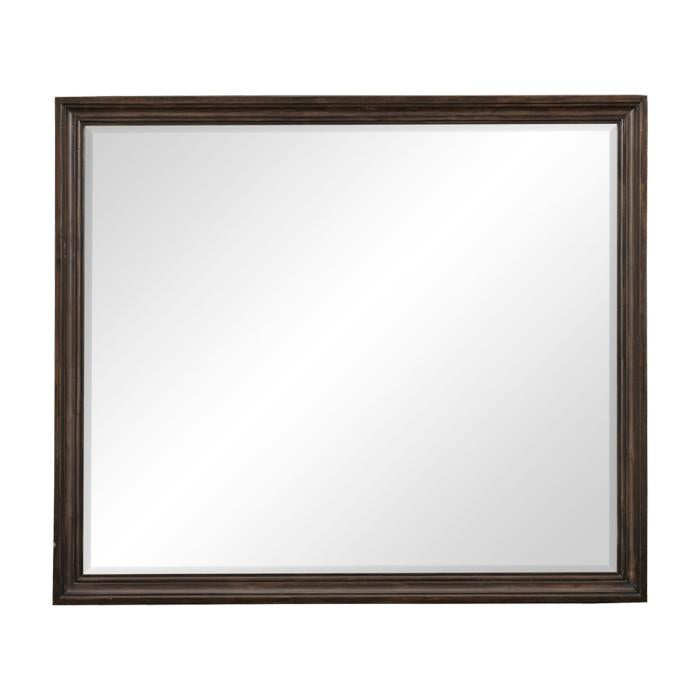 Cardona Mirror in Driftwood Charcoal 1689-6 - Furniture Now (CA)