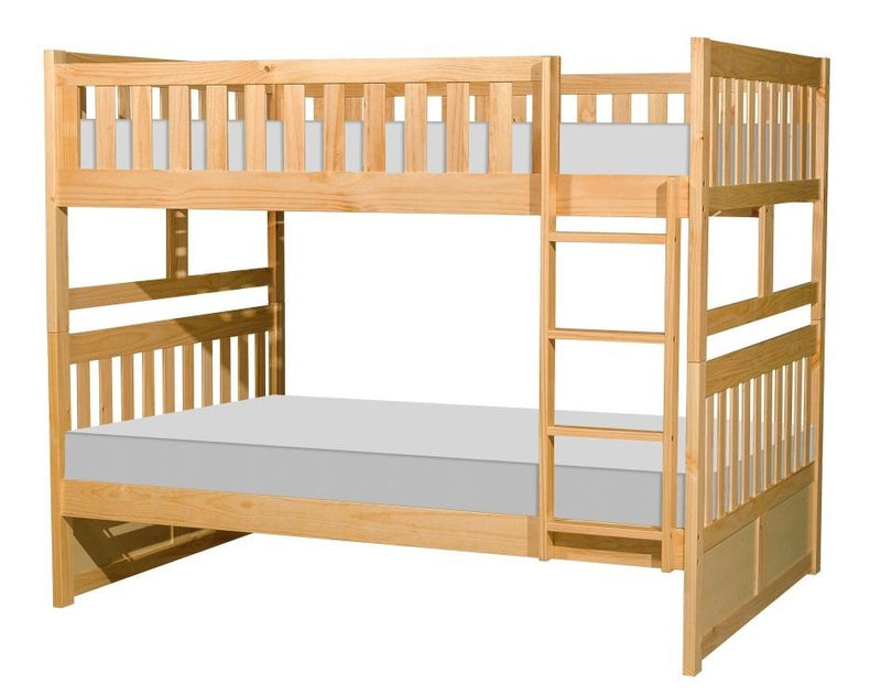 Bartly Full/Full Bunk Bed in Natural B2043FF-1 - Furniture Now (CA)