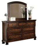 Cumberland Mirror in Brown Cherry 2159-6 - Furniture Now (CA)
