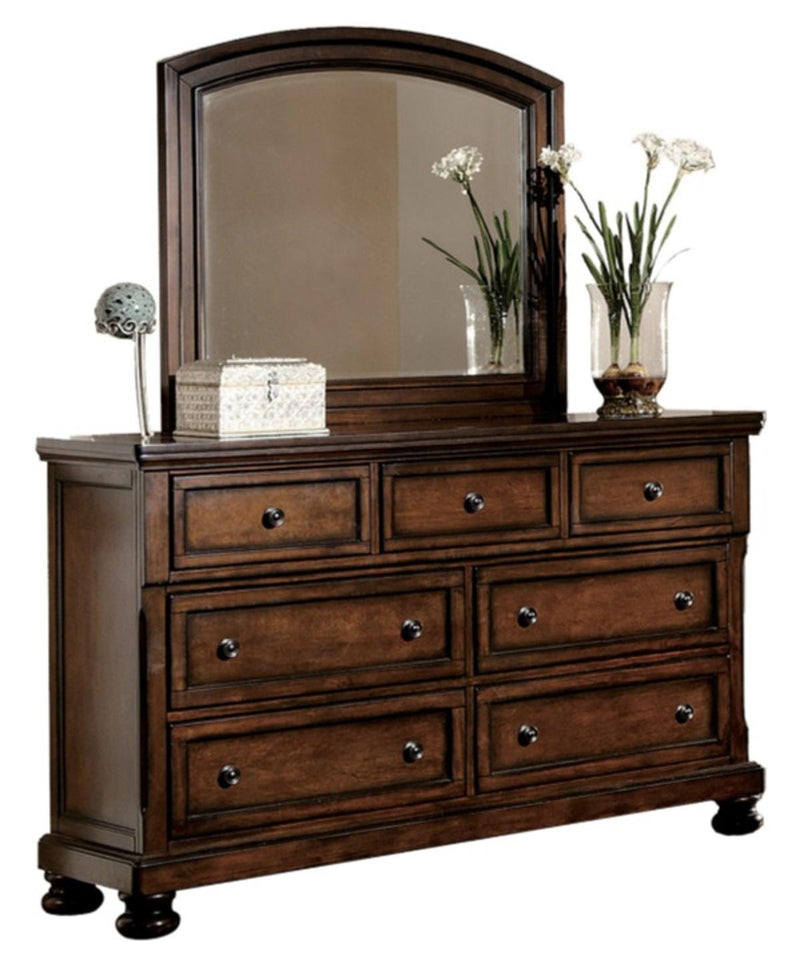 Cumberland Mirror in Brown Cherry 2159-6 - Furniture Now (CA)