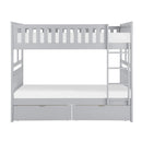 B2063FF-1T - (4) Full/Full Bunk Bed with Storage Boxes - Furniture Now (CA)