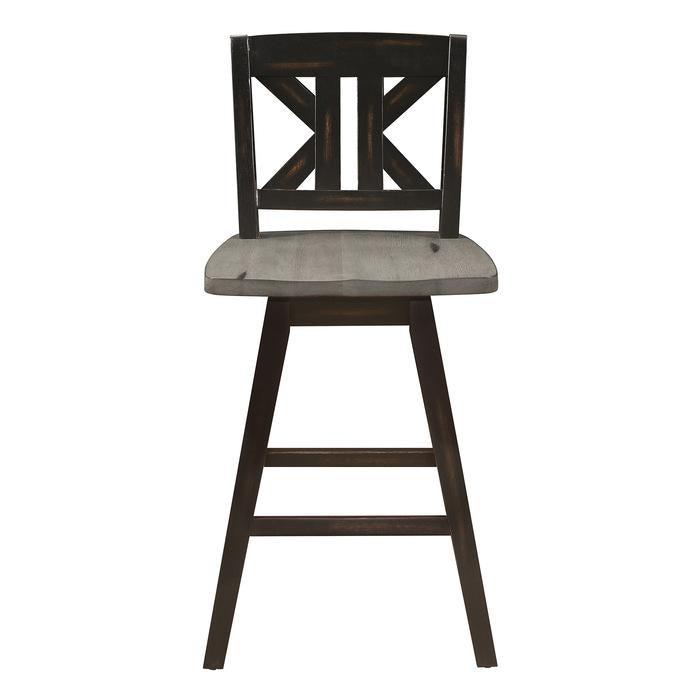 5602-24BKS1 - Swivel Counter Height Chair - Furniture Now (CA)